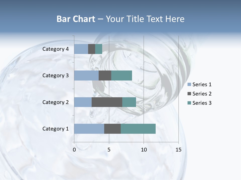 Cool Beverage Purity PowerPoint Template