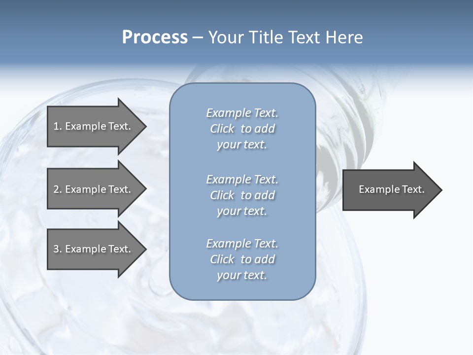 Cool Beverage Purity PowerPoint Template