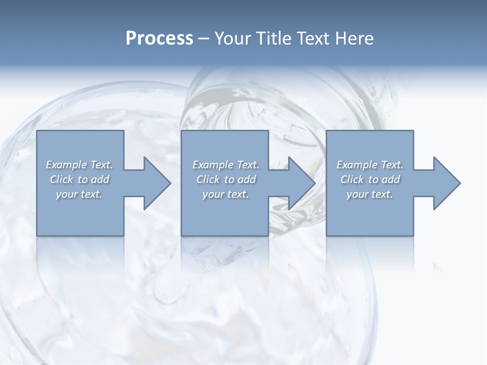 Cool Beverage Purity PowerPoint Template
