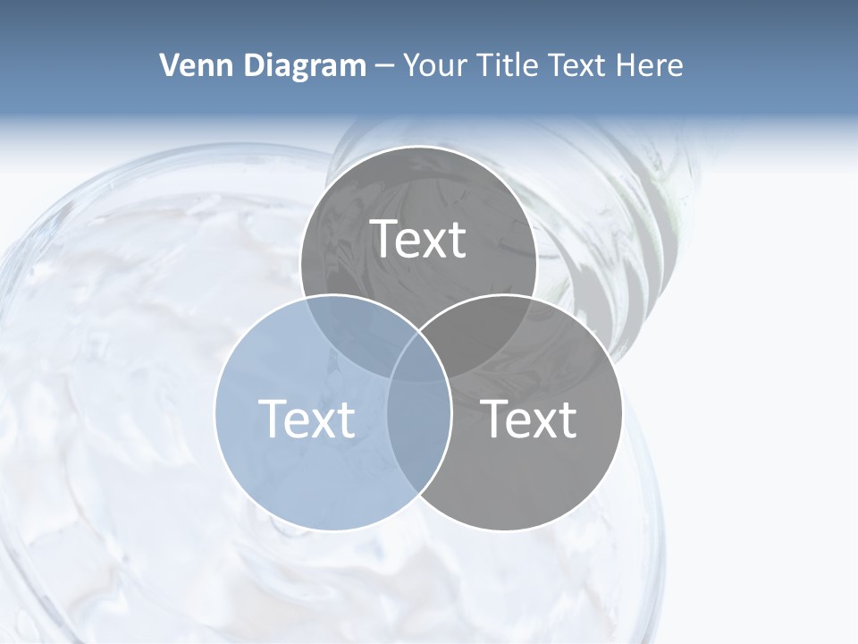 Cool Beverage Purity PowerPoint Template
