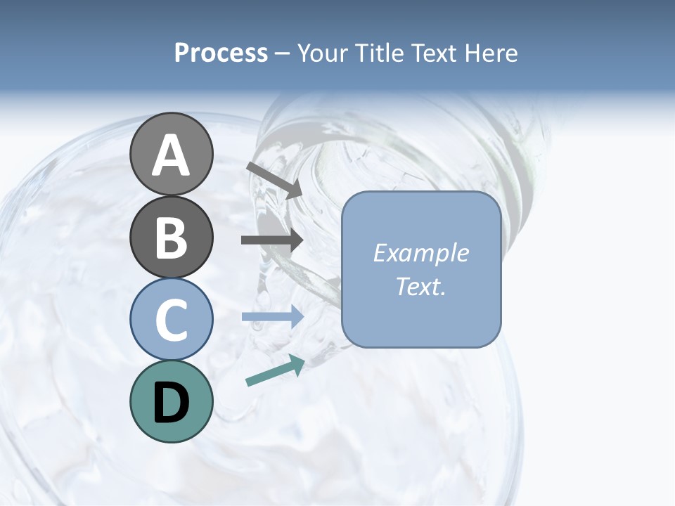 Cool Beverage Purity PowerPoint Template