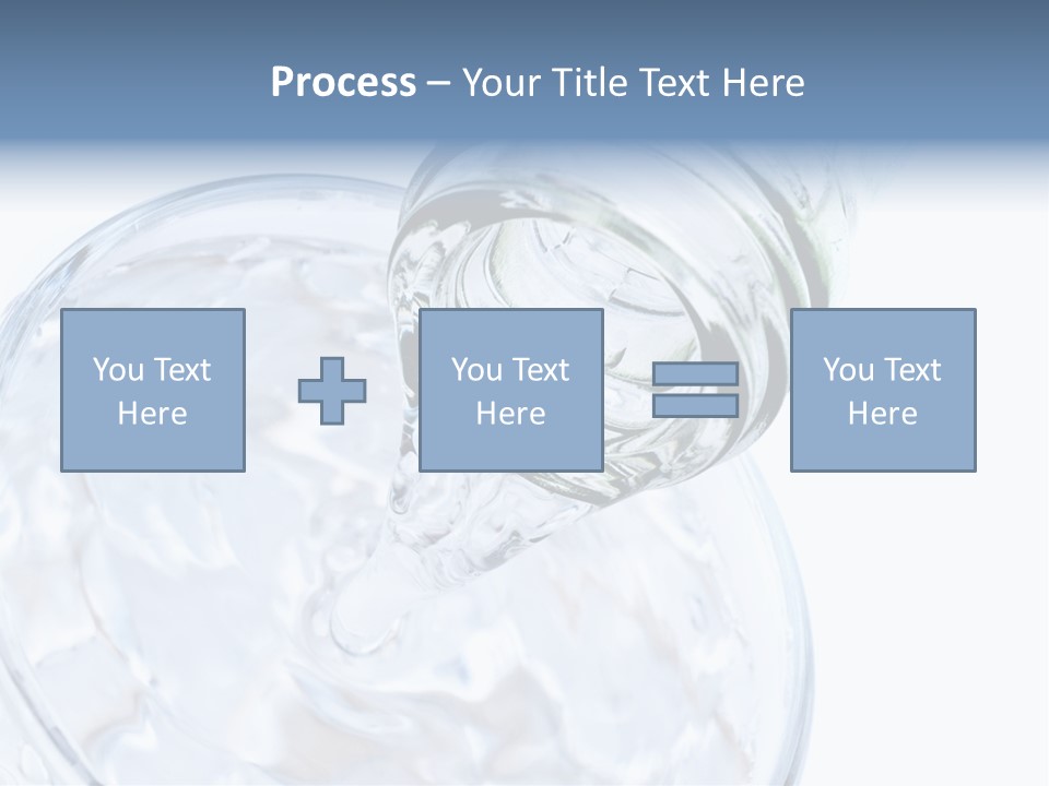 Cool Beverage Purity PowerPoint Template