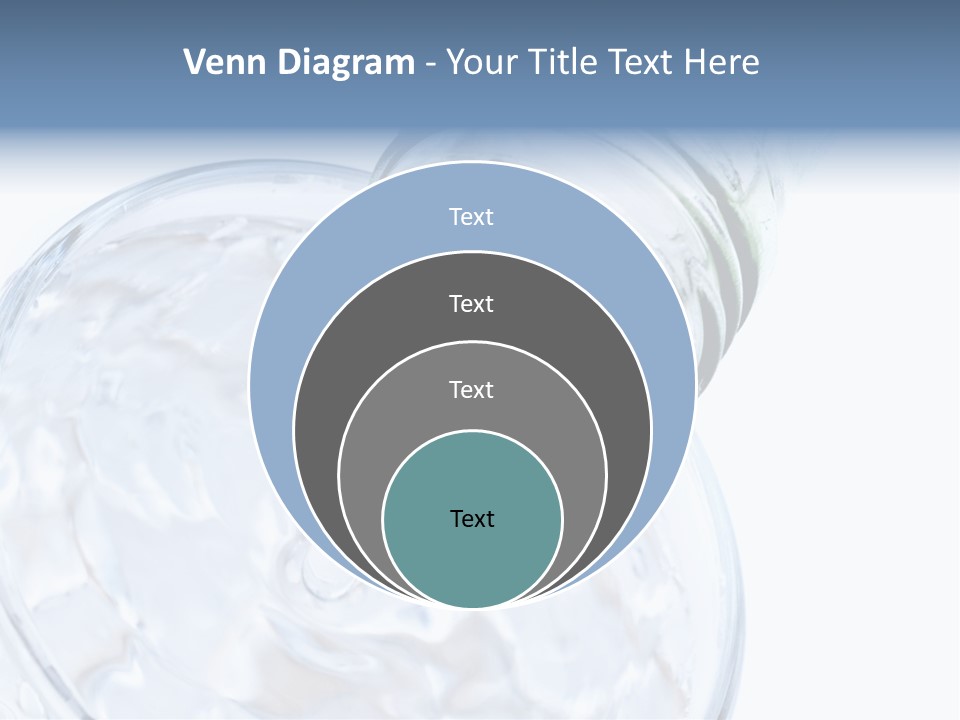 Cool Beverage Purity PowerPoint Template