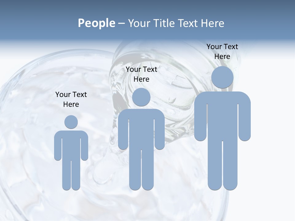 Cool Beverage Purity PowerPoint Template