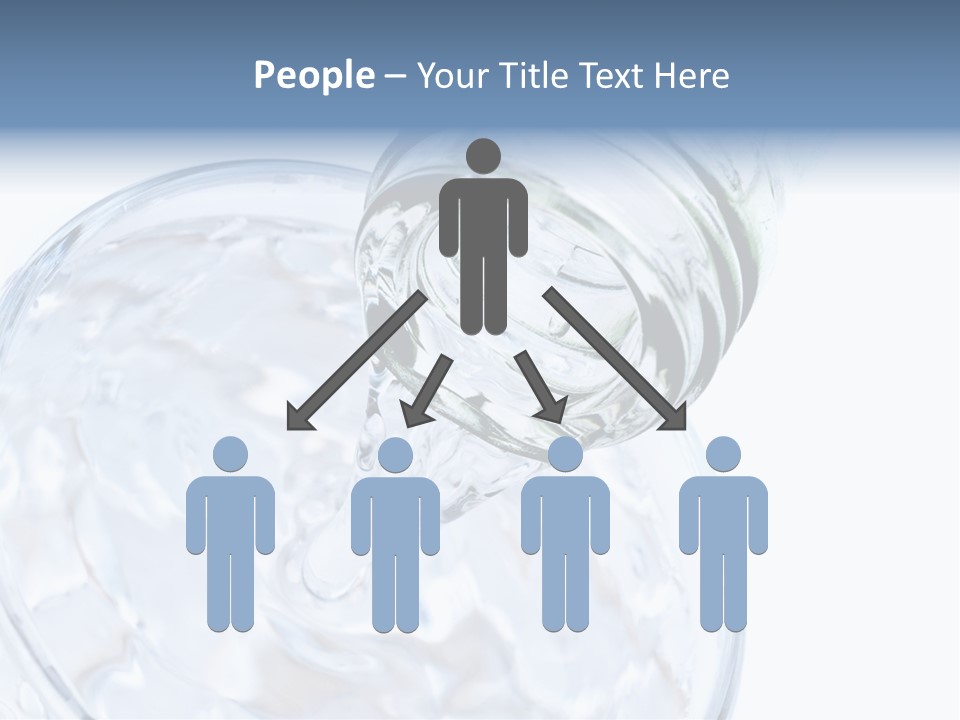 Cool Beverage Purity PowerPoint Template