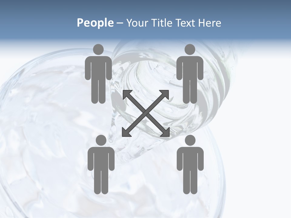 Cool Beverage Purity PowerPoint Template