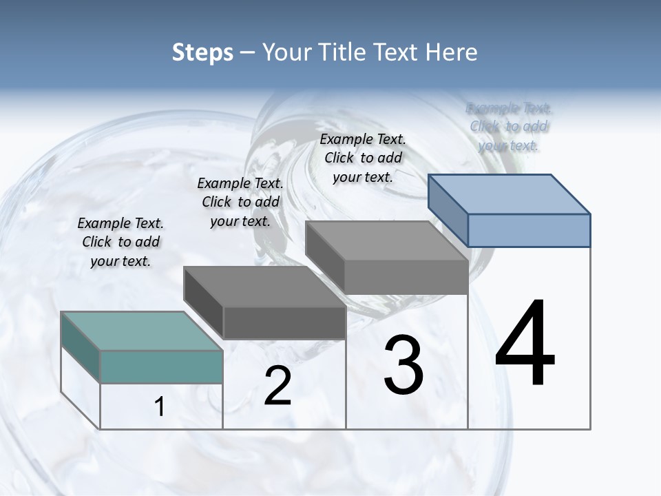 Cool Beverage Purity PowerPoint Template