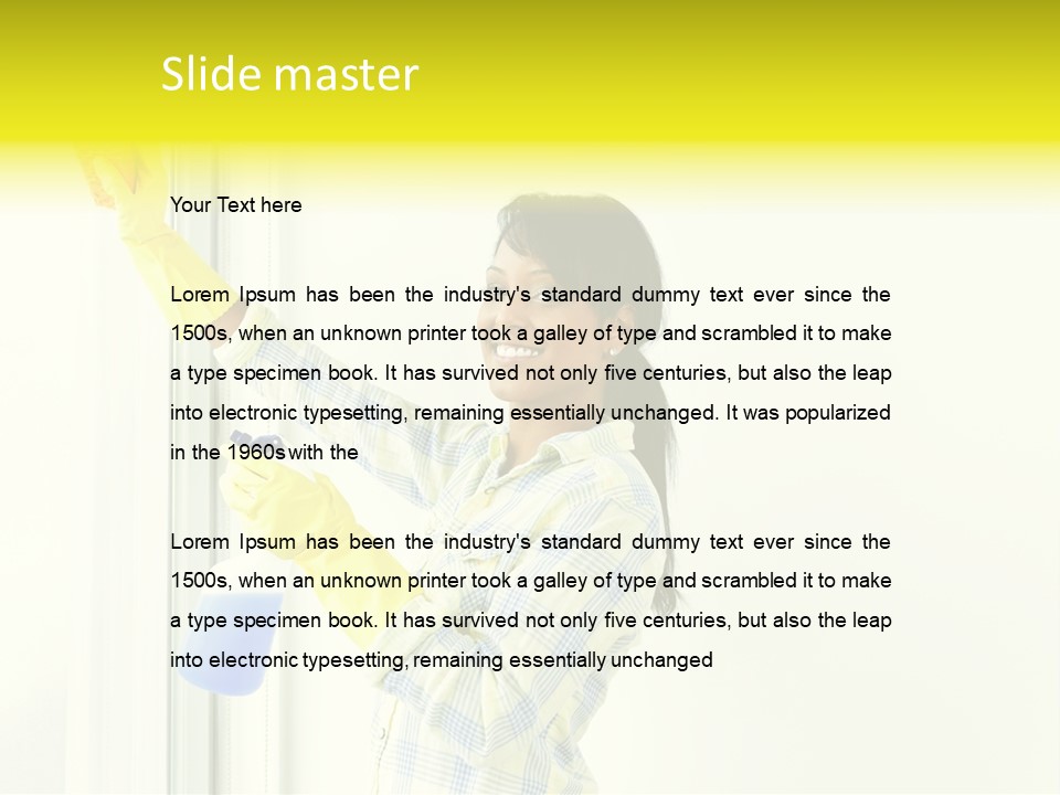 Person Disinfectant Domestic PowerPoint Template