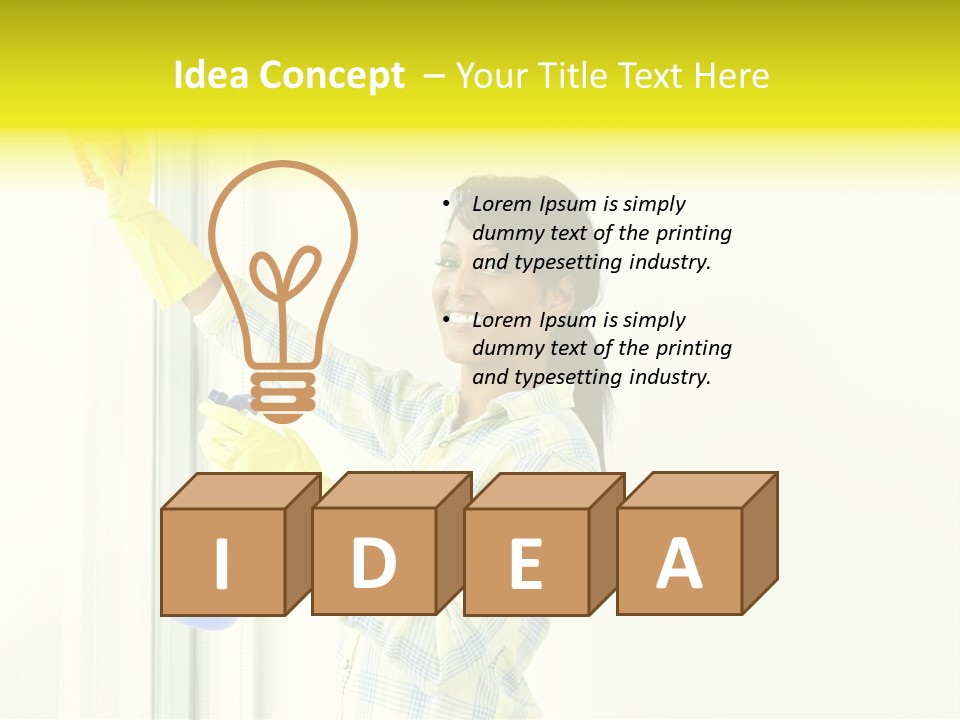 Person Disinfectant Domestic PowerPoint Template