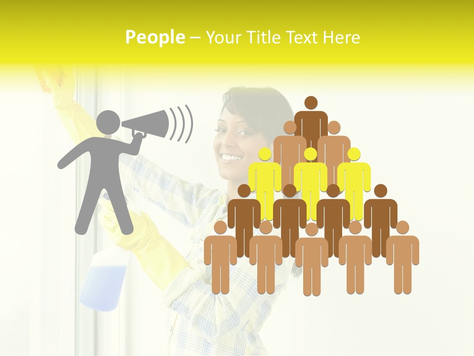 Person Disinfectant Domestic PowerPoint Template