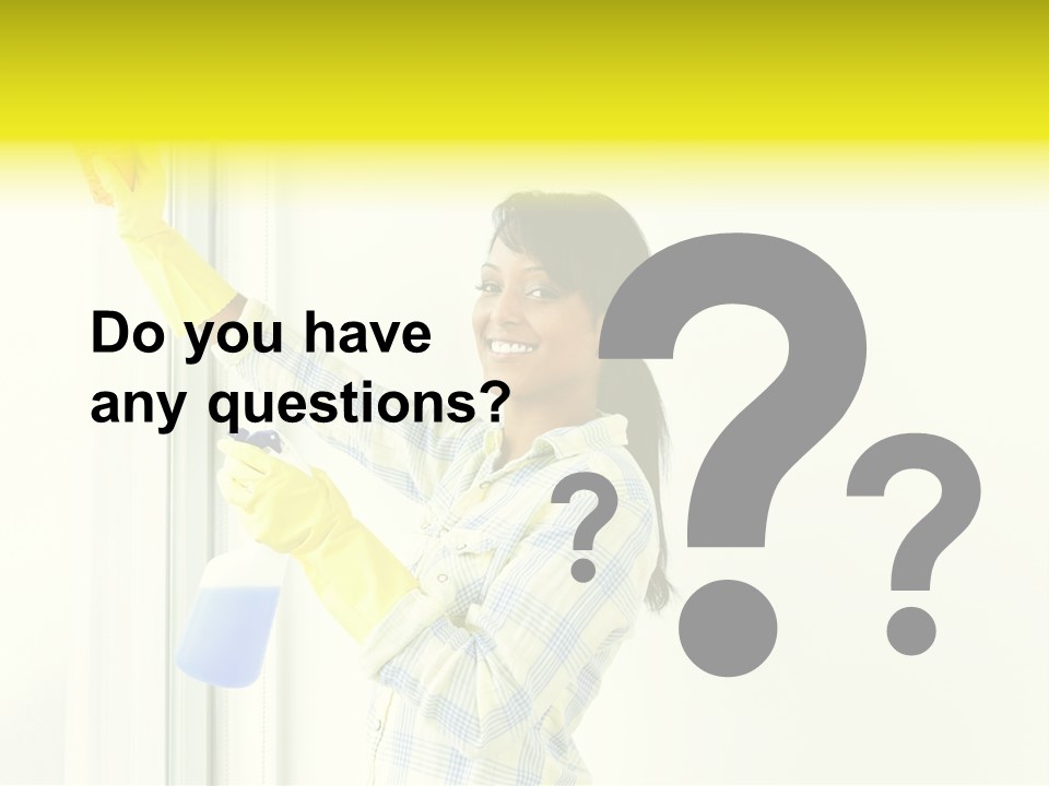 Person Disinfectant Domestic PowerPoint Template