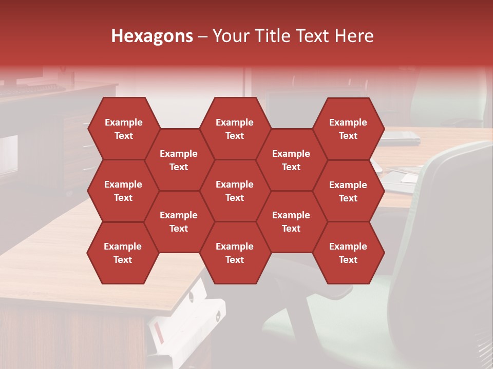 Objects Table White PowerPoint Template