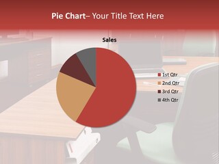 Objects Table White PowerPoint Template