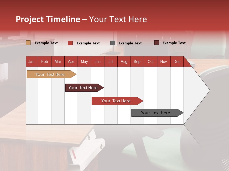 Objects Table White PowerPoint Template
