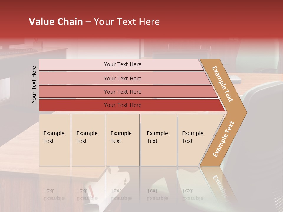 Objects Table White PowerPoint Template