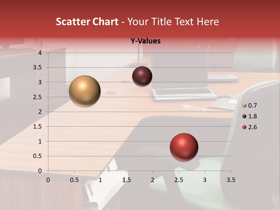 Objects Table White PowerPoint Template