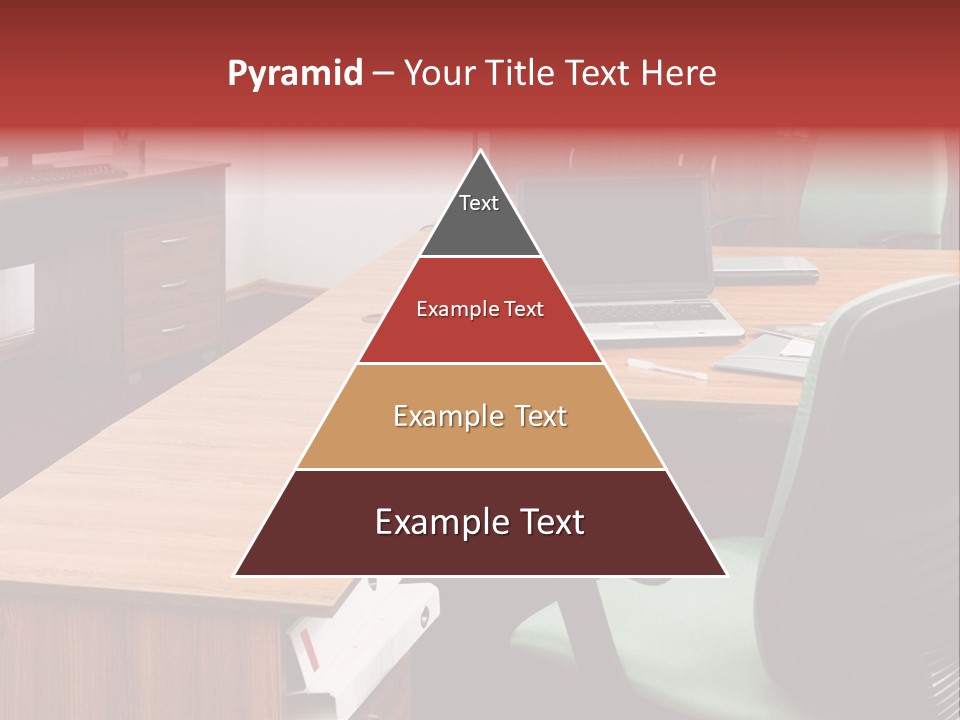 Objects Table White PowerPoint Template