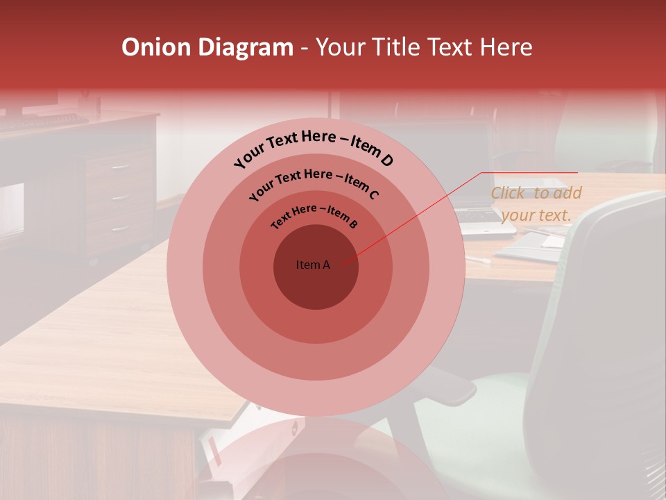 Objects Table White PowerPoint Template