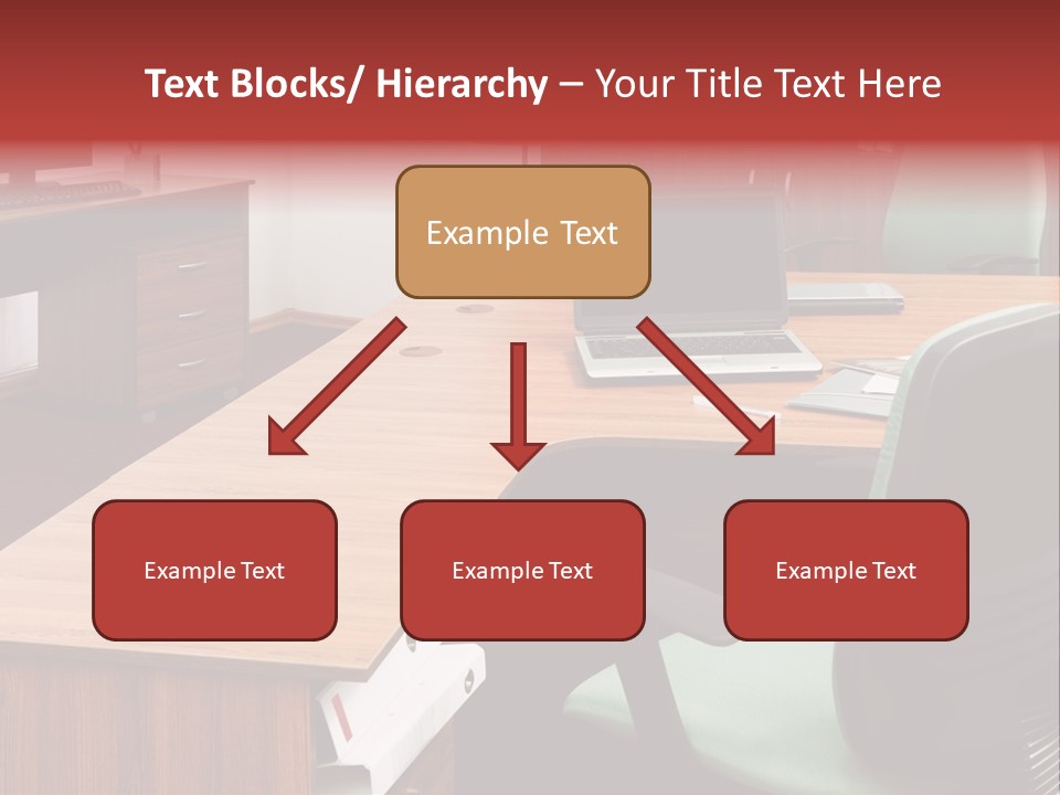 Objects Table White PowerPoint Template