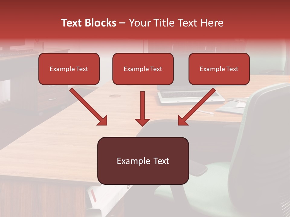 Objects Table White PowerPoint Template