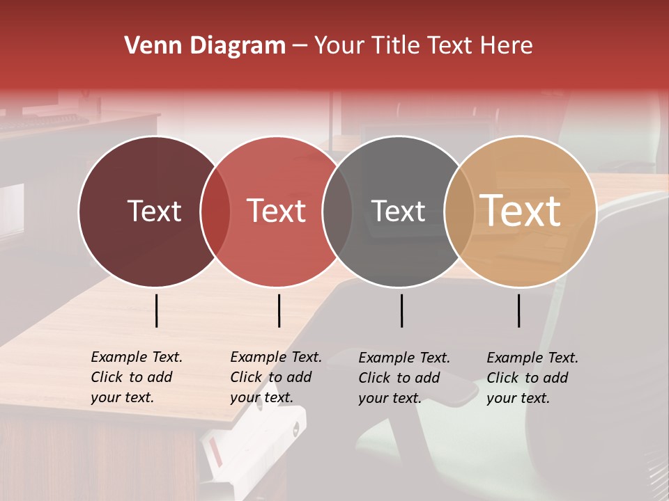 Objects Table White PowerPoint Template