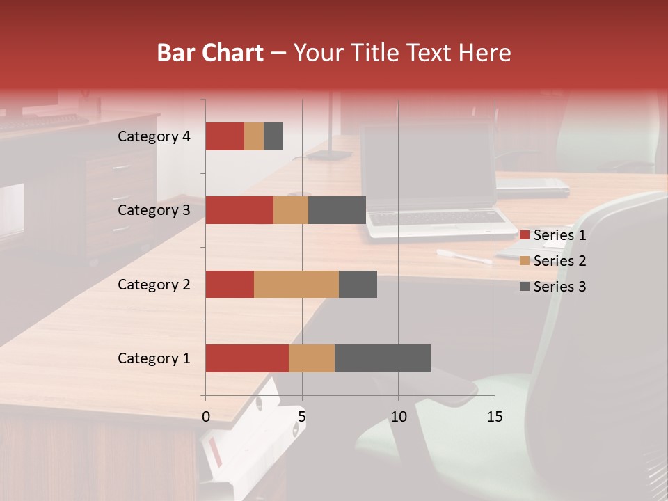 Objects Table White PowerPoint Template