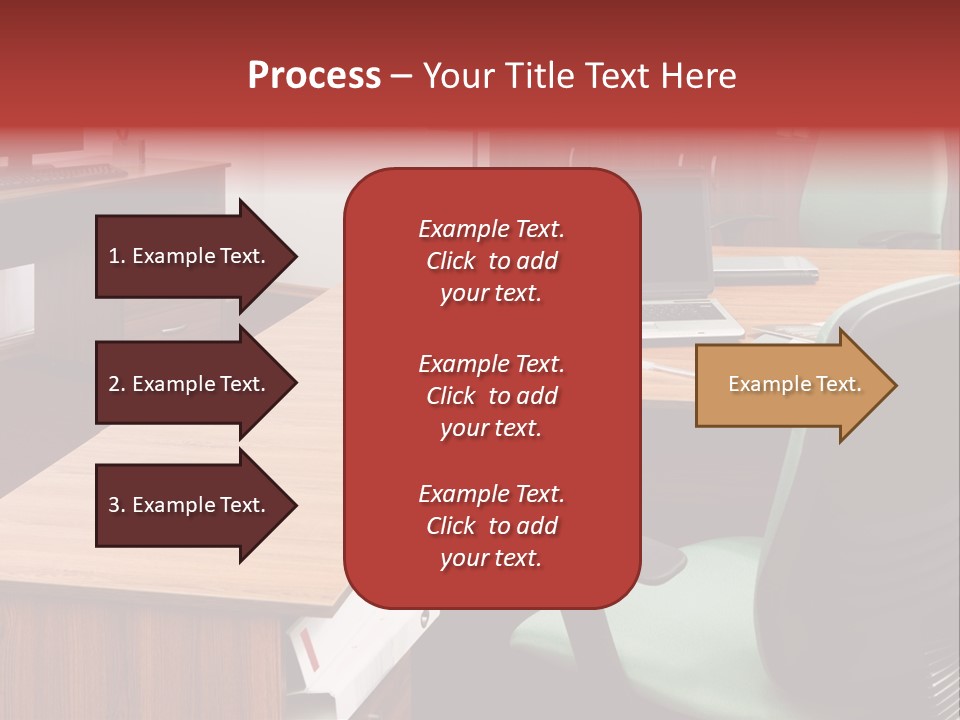 Objects Table White PowerPoint Template