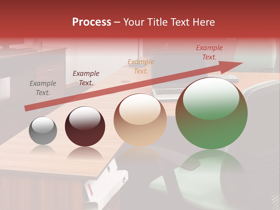 Objects Table White PowerPoint Template