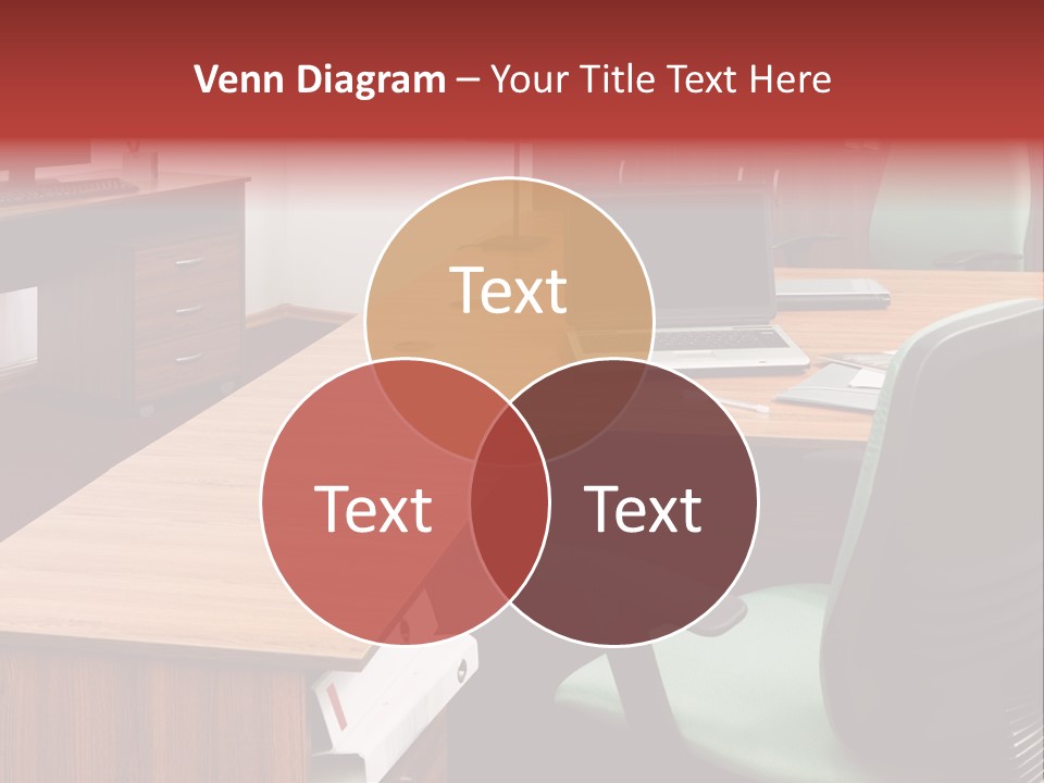 Objects Table White PowerPoint Template