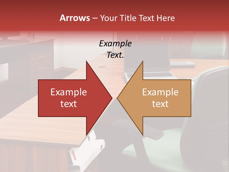 Objects Table White PowerPoint Template