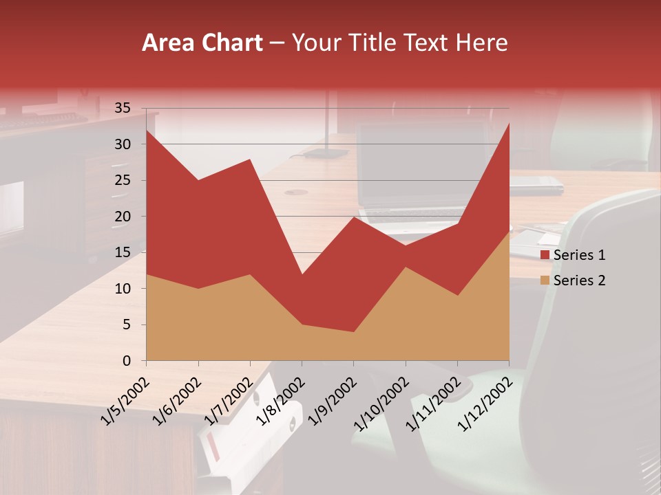 Objects Table White PowerPoint Template
