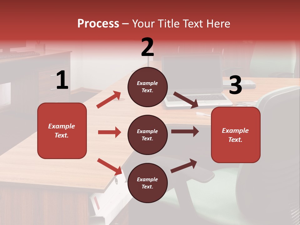Objects Table White PowerPoint Template
