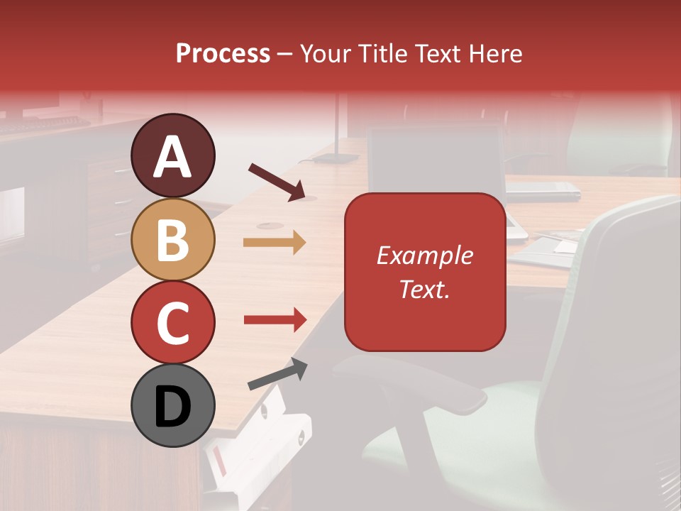 Objects Table White PowerPoint Template