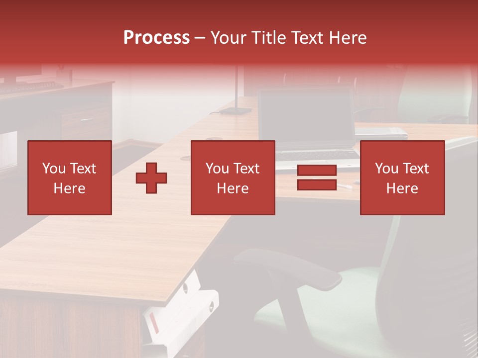Objects Table White PowerPoint Template