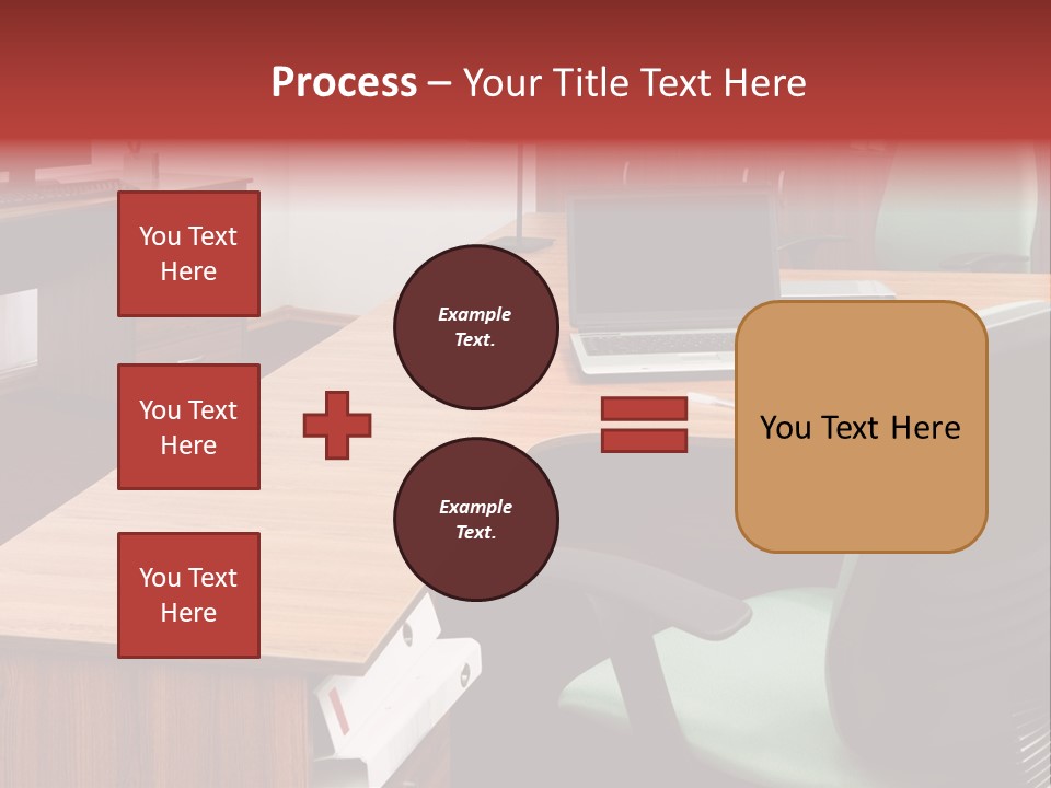 Objects Table White PowerPoint Template