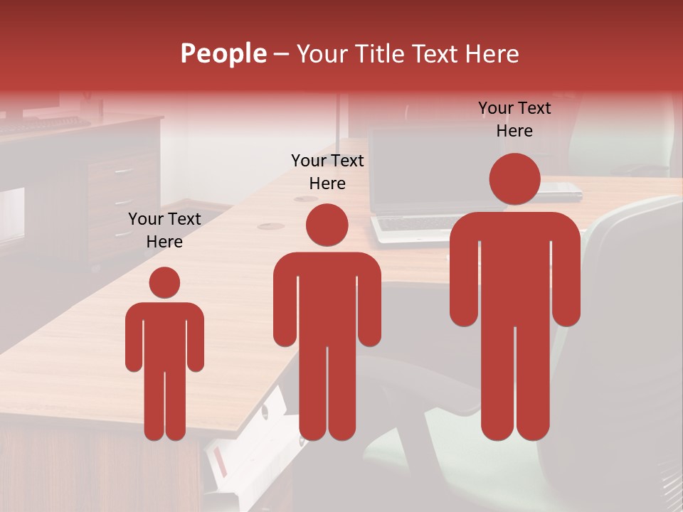 Objects Table White PowerPoint Template