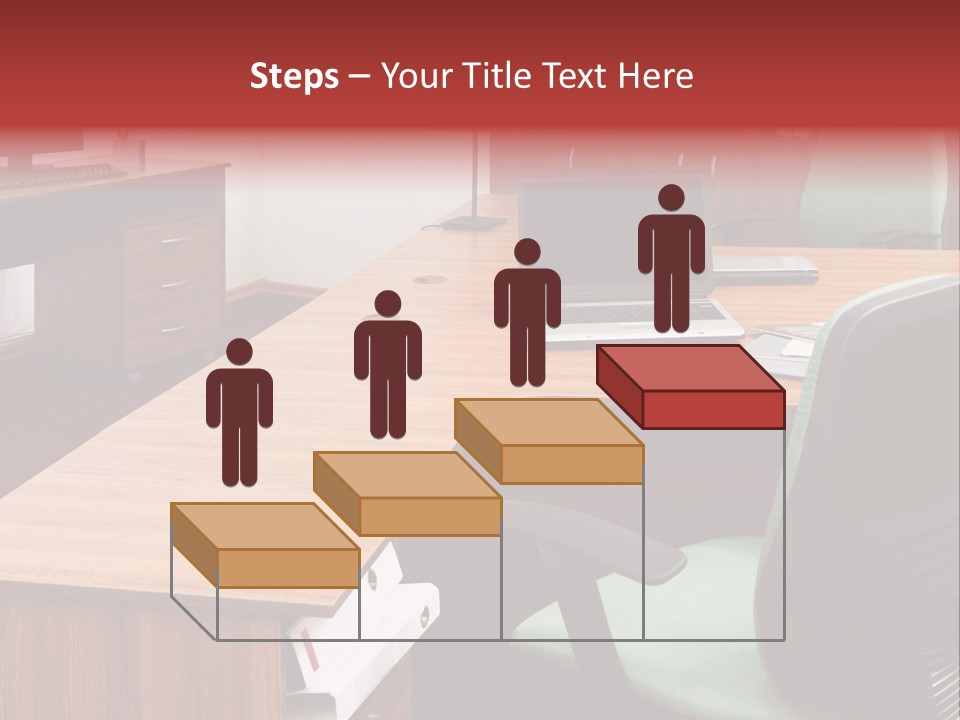 Objects Table White PowerPoint Template