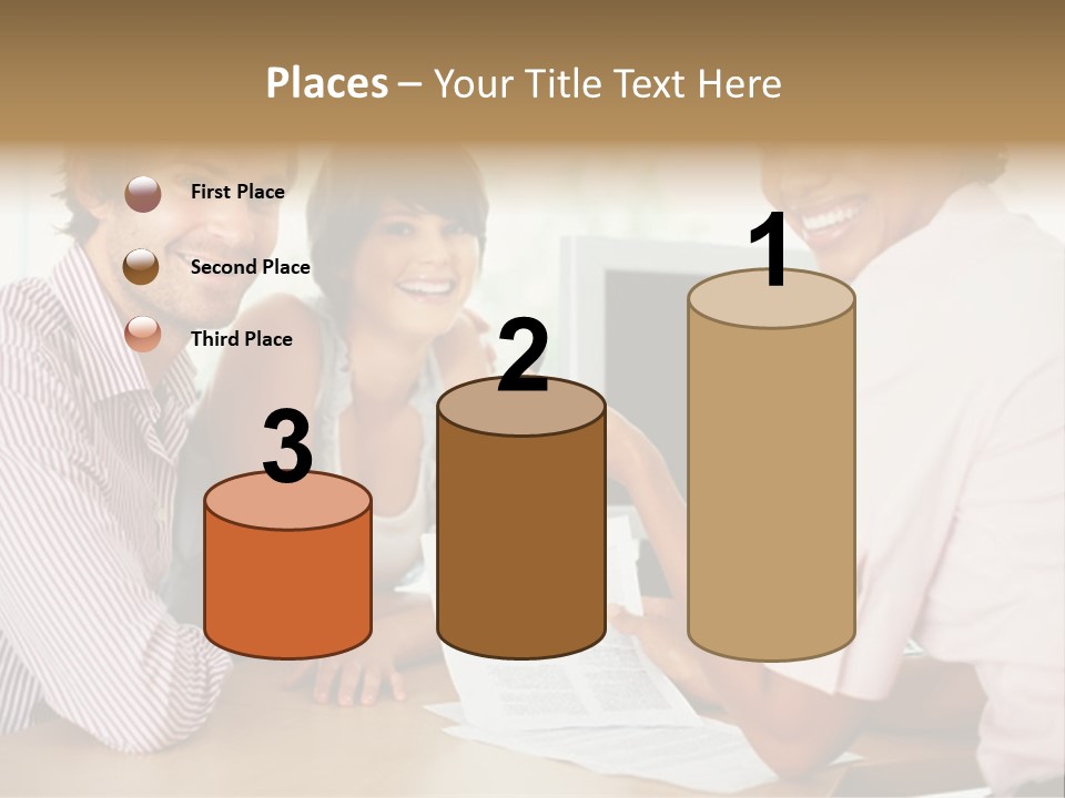 Face Mobile Wireless PowerPoint Template