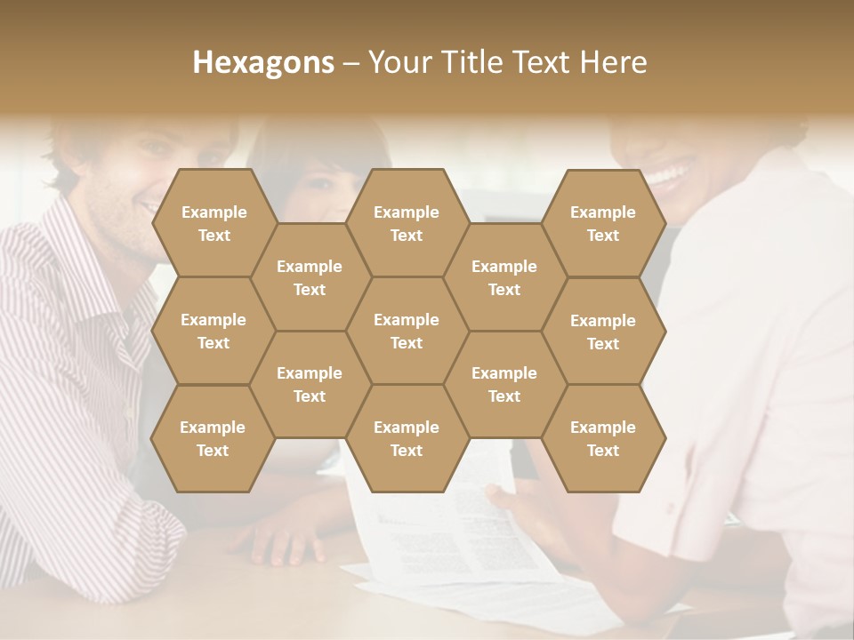 Face Mobile Wireless PowerPoint Template