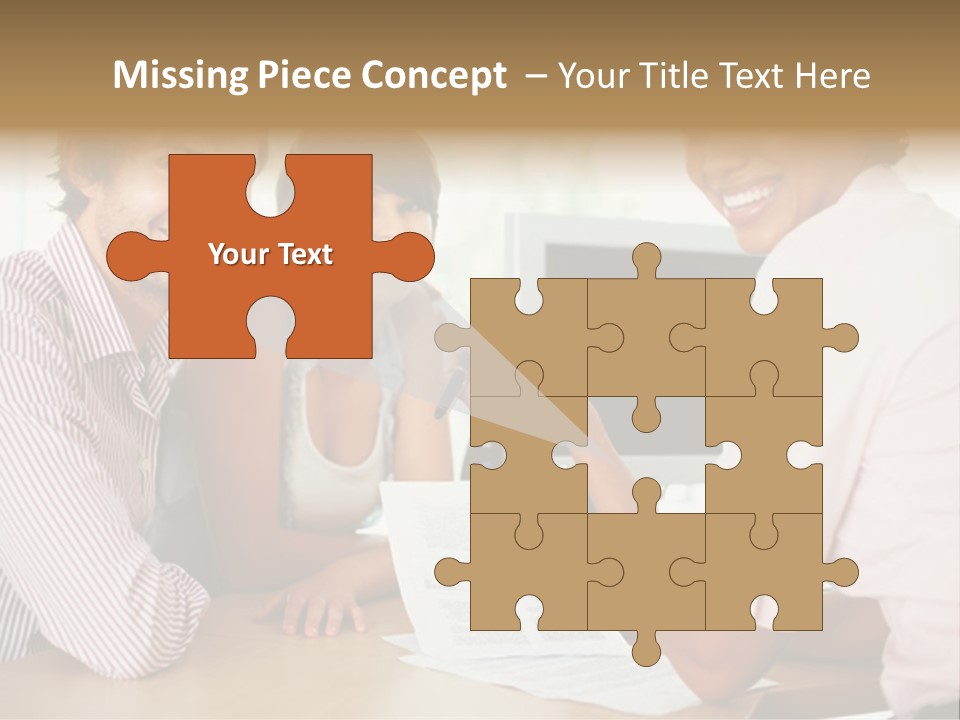 Face Mobile Wireless PowerPoint Template