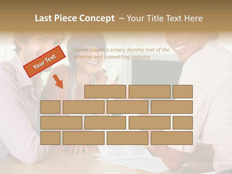 Face Mobile Wireless PowerPoint Template