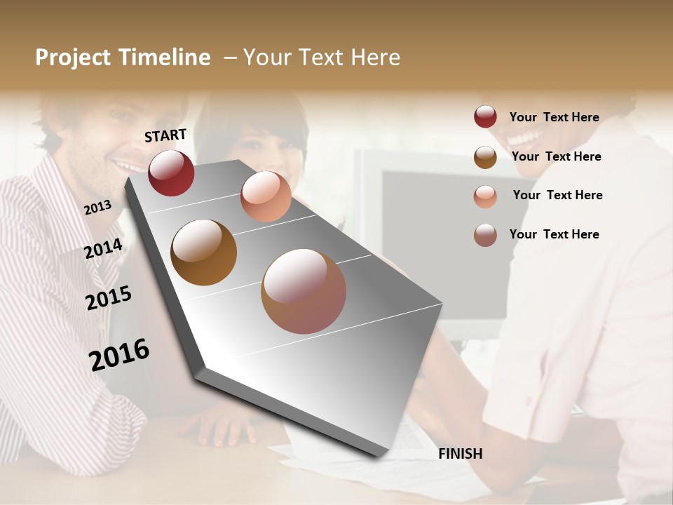 Face Mobile Wireless PowerPoint Template