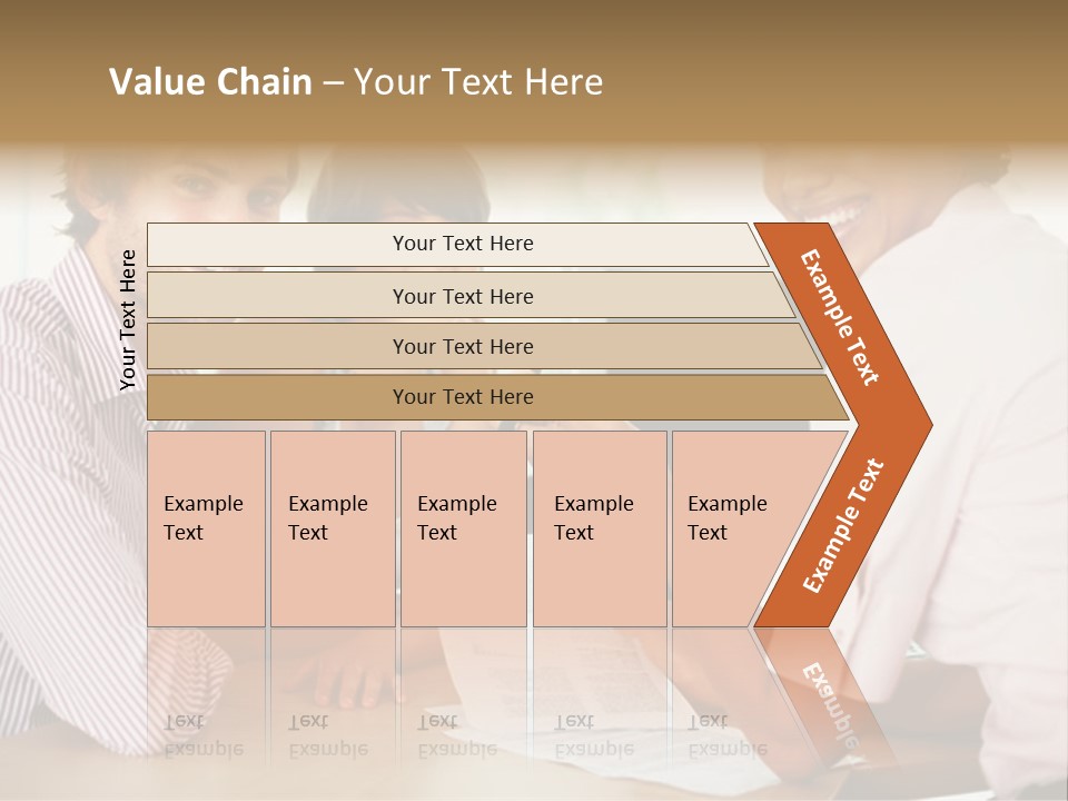 Face Mobile Wireless PowerPoint Template