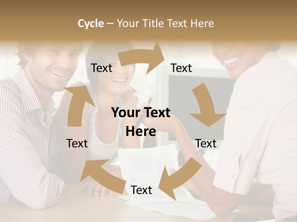 Face Mobile Wireless PowerPoint Template