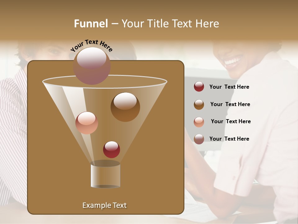 Face Mobile Wireless PowerPoint Template