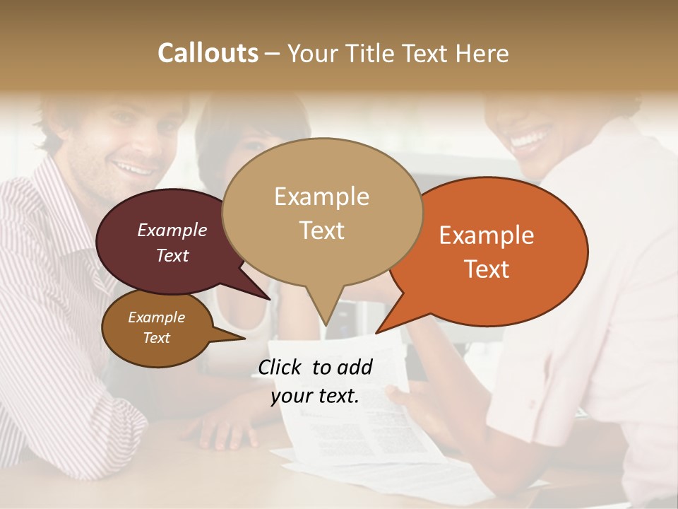 Face Mobile Wireless PowerPoint Template
