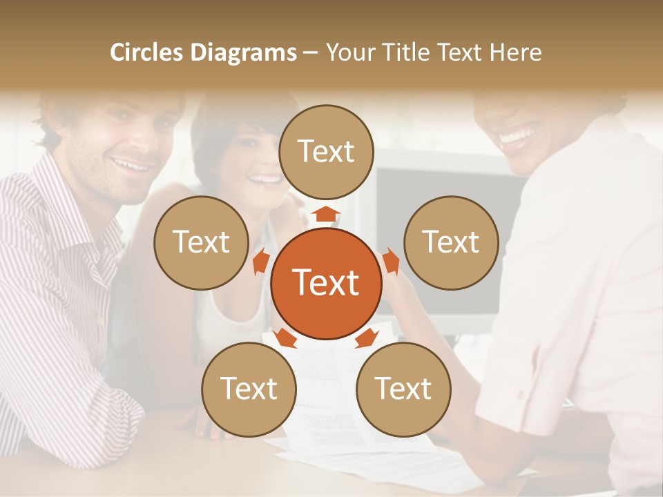 Face Mobile Wireless PowerPoint Template