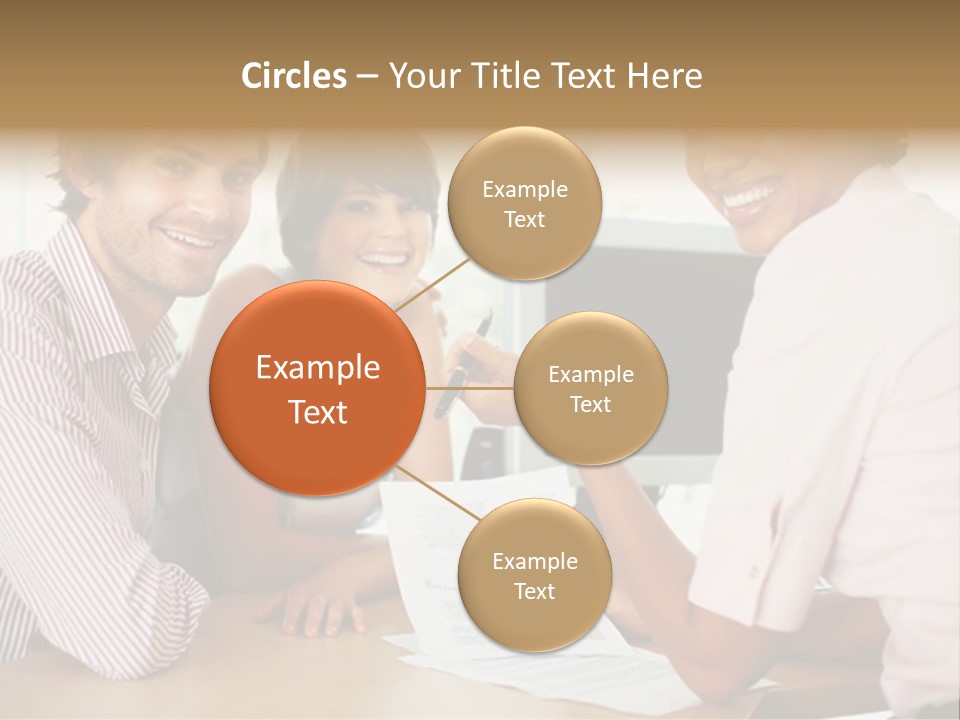Face Mobile Wireless PowerPoint Template