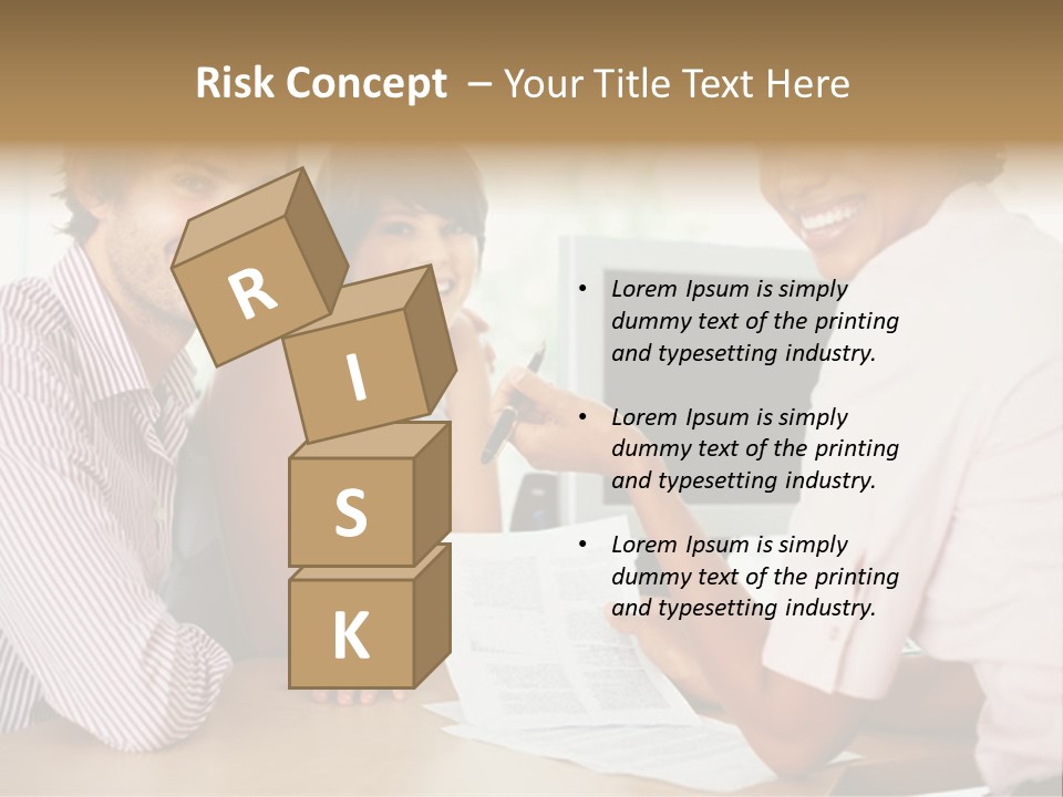 Face Mobile Wireless PowerPoint Template