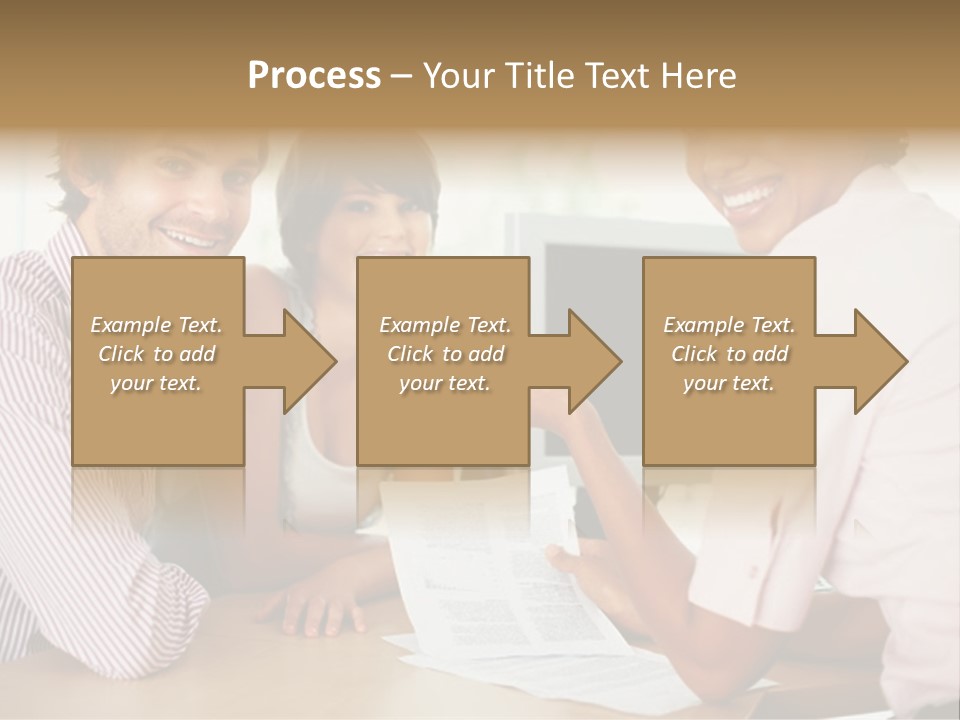 Face Mobile Wireless PowerPoint Template